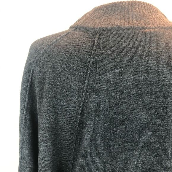 NWT Larry Levine Charcoal Gray Sweater Top Size L - Picture 6 of 8